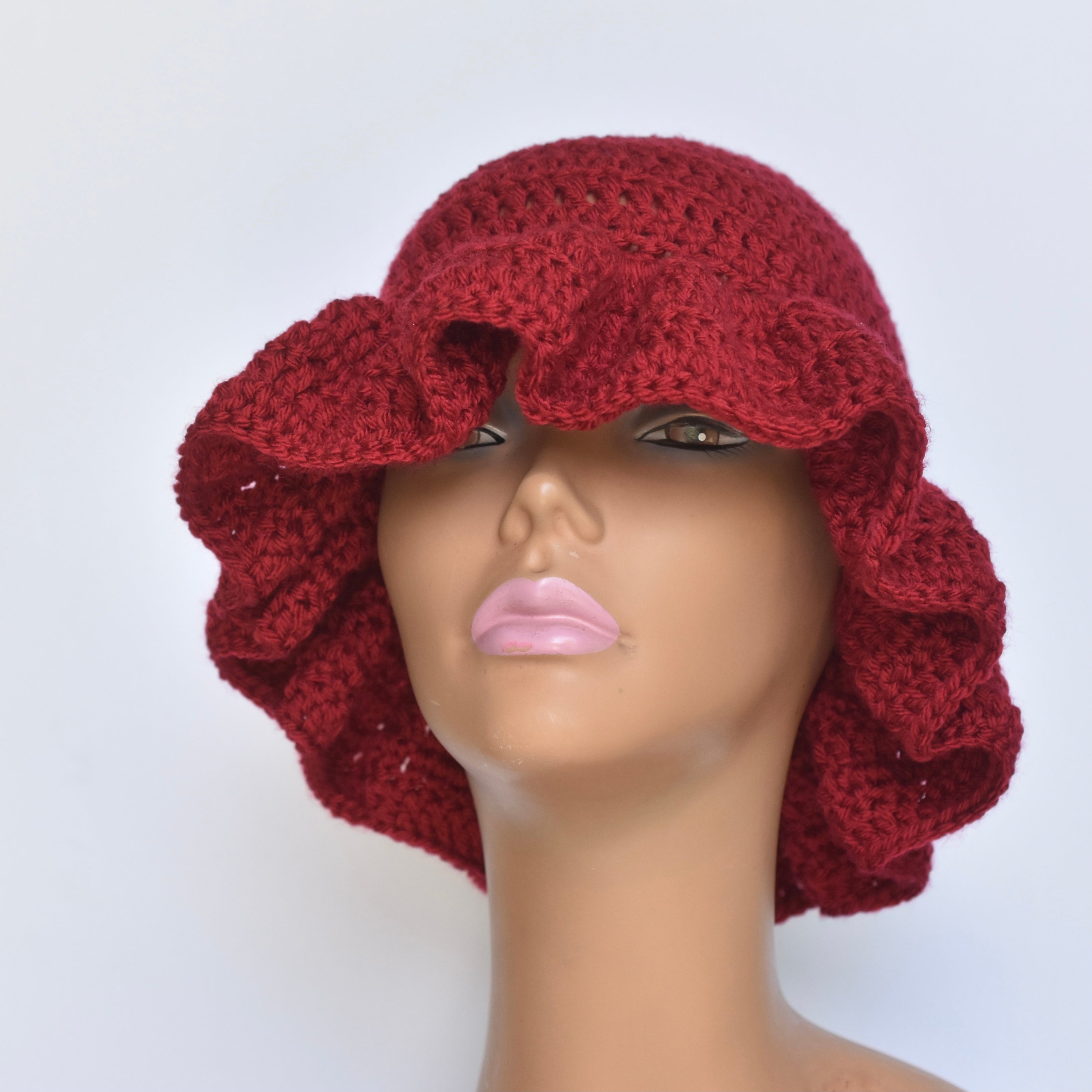 CROTCHET HAT | CUSTOM - WILD ROSE